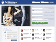 Tablet Screenshot of eromeet.com